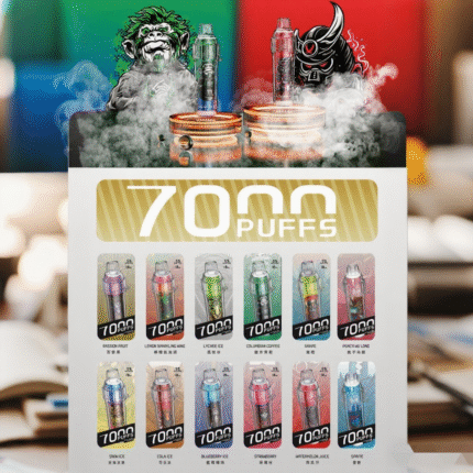 Hebat 喜貝7000口一次性拋棄式電子菸